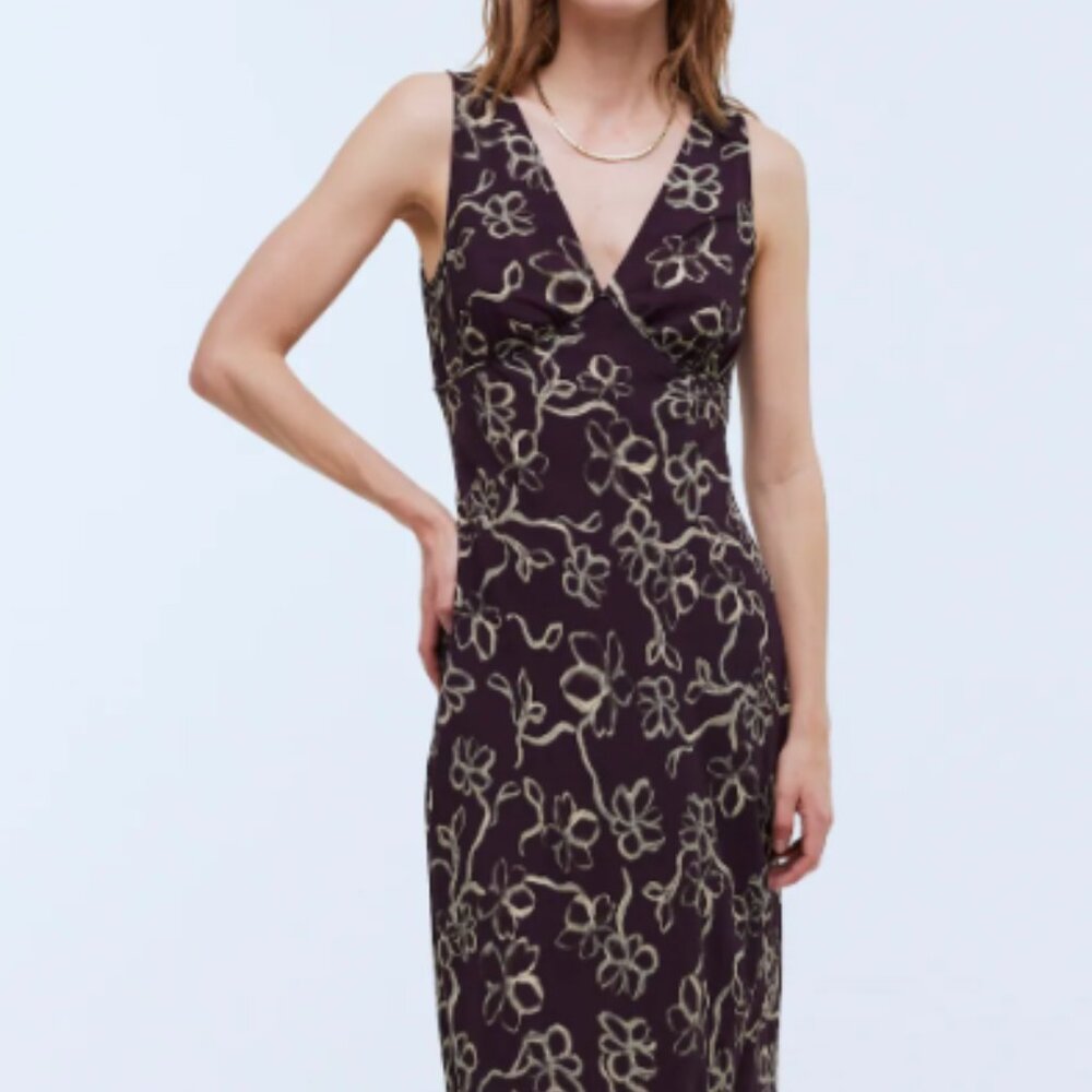 Madewell Ariana Midi Dress - NWT - Size 8 Brand New